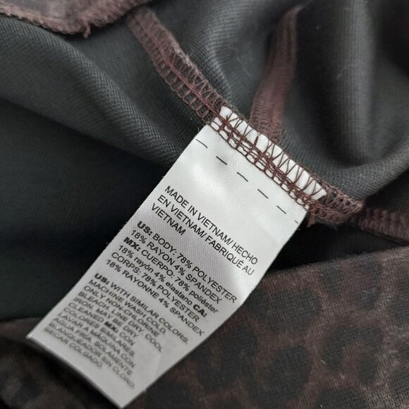 Chico's Animal Print Pull On Leggings - Picture 6 of 12